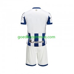 Thuis Tenue van Real Sociedad Kind 2-13 jaar 2026-27 Korte Mouw