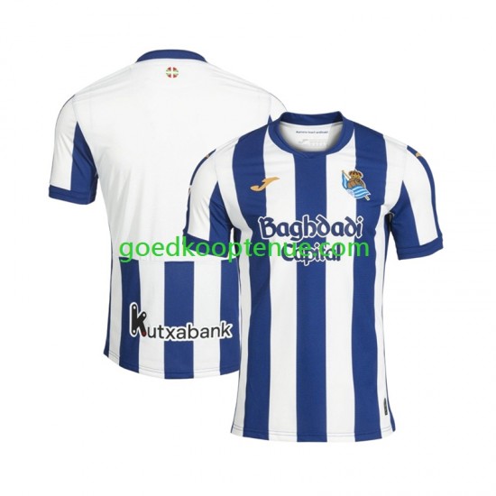 Thuis Tenue van Real Sociedad Heren 2026-27 Korte Mouw