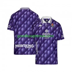 Thuis Retro Tenue van Real Valladolid Heren 2025-26 Korte Mouw