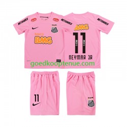 4de Retro Tenue van Santos Neymar JR 11 2012 2013 Kind 2-13 jaar Korte Mouw