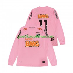 4de Retro Tenue van Santos Neymar JR 11 2012 2013 Heren Lange Mouw