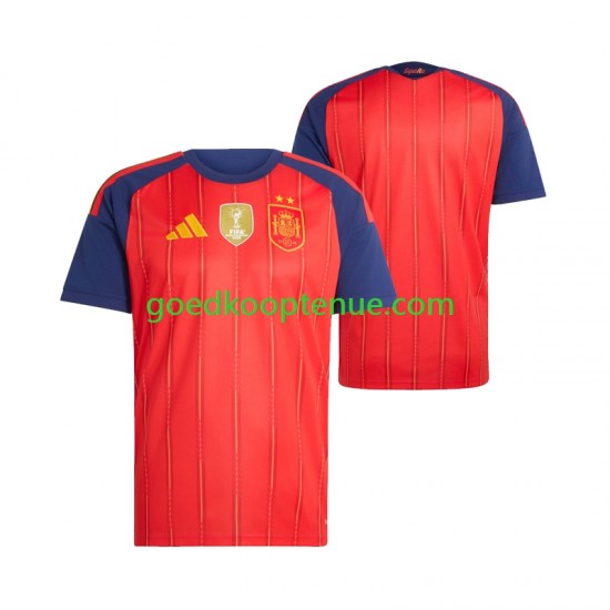 Thuis Tenue van Spanje 2-star Heren 2026-27 Korte Mouw