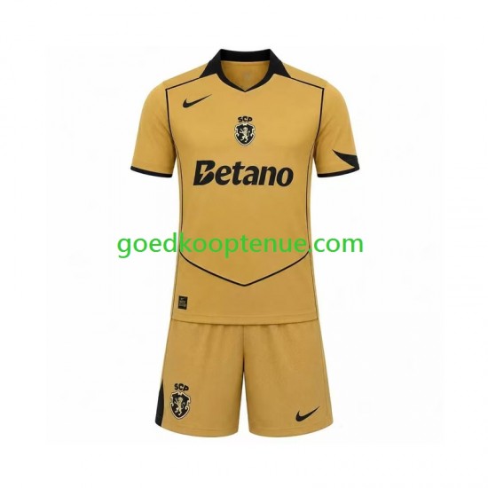 Uit Tenue van Sporting CP Kind 2-13 jaar 2026-27 Korte Mouw