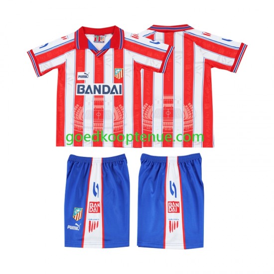 Thuis Retro Tenue van Sporting CP 1996 1997 Kind 2-13 jaar Korte Mouw