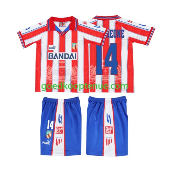 Thuis Retro Tenue van Sporting CP SIMEONE 14 1996 1997 Kind 2-13 jaar Korte Mouw