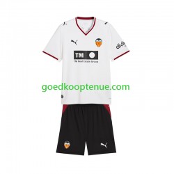 Thuis Tenue van Valencia CF Kind 2-13 jaar 2026-27 Korte Mouw