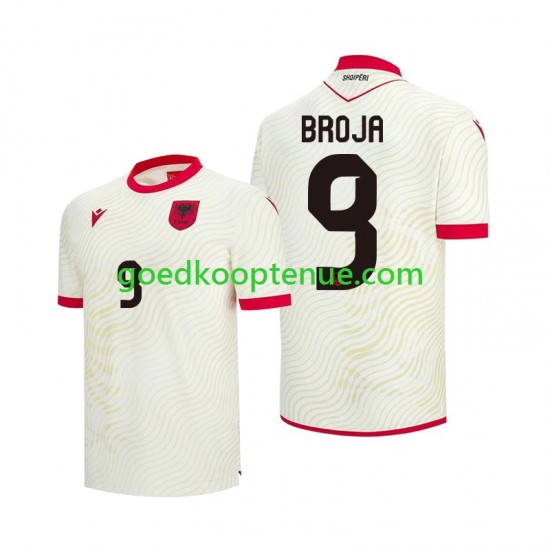 Uit Tenue van Albanië Armando Broja 9 Heren WK 2026 Korte Mouw