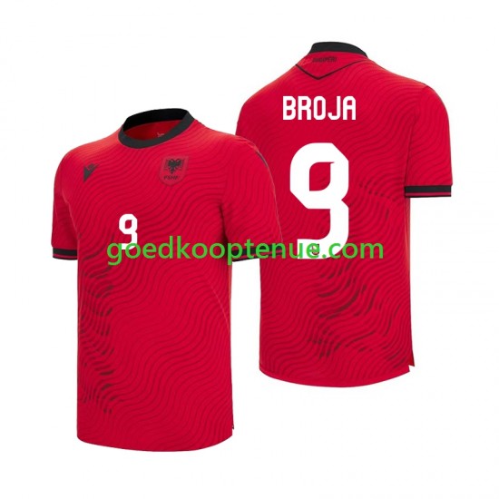 Thuis Tenue van Albanië Armando Broja 9 Heren WK 2026 Korte Mouw