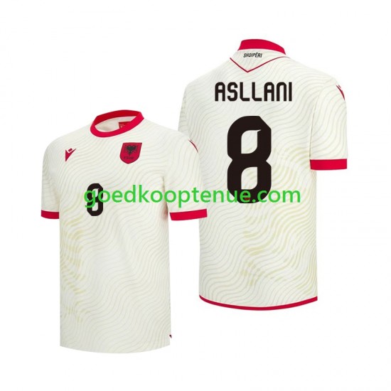 Uit Tenue van Albanië Kristjan Asllani 8 Heren WK 2026 Korte Mouw