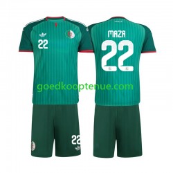 Uit Tenue van Algerije Ibrahim Maza 22 Kind 2-13 jaar 2026 Korte Mouw