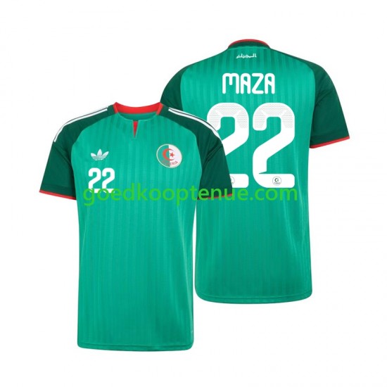 Uit Tenue van Algerije Ibrahim Maza 22 Heren 2026 Korte Mouw