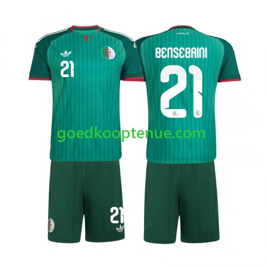 Uit Tenue van Algerije Ramy Bensebaini 21 Kind 2-13 jaar 2026 Korte Mouw