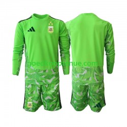3de Tenue van Argentinië Keepersshirt Kind 2-13 jaar WK 2026 Lange Mouw