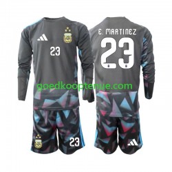 Thuis Tenue van Argentinië Keepersshirt Emiliano Martinez 23 Kind 2-13 jaar WK 2026 Lange Mouw