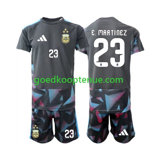 Thuis Tenue van Argentinië Keepersshirt Emiliano Martinez 23 Kind 2-13 jaar WK 2026 Korte Mouw