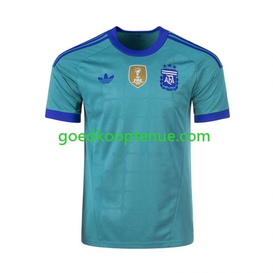 Uit Tenue van Argentinië Keepersshirt Heren WK 2026 Korte Mouw