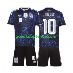 Uit Tenue van Argentinië Lionel Messi 10 Kind 2-13 jaar WK 2026 Korte Mouw