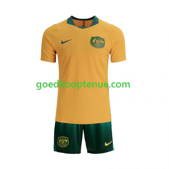 Thuis Tenue van Australië Kind 2-13 jaar WK 2026 Korte Mouw