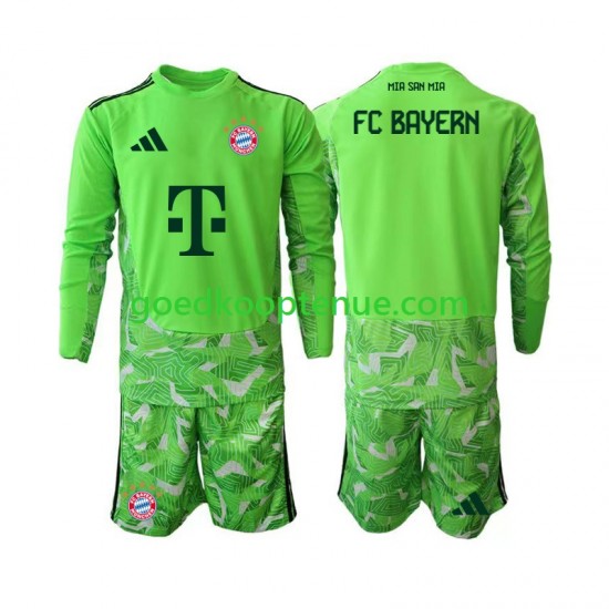 Thuis Tenue van FC Bayern München Keepersshirt Kind 2-13 jaar 2026-27 Lange Mouw