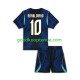 Uit Tenue van Brazilië Ronaldinho 10 Kind 2-13 jaar WK 2026 Korte Mouw