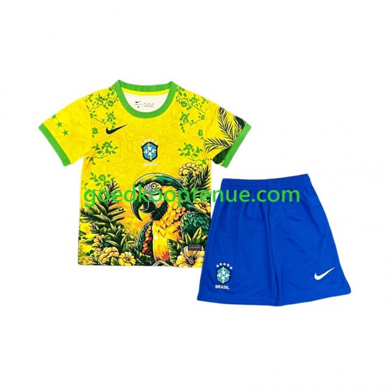 Thuis Tenue van Brazilië Special Kind 2-13 jaar 2026 Korte Mouw