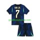 Uit Tenue van Brazilië Vinicius Junior 7 Kind 2-13 jaar WK 2026 Korte Mouw