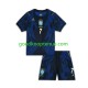 Uit Tenue van Brazilië Vinicius Junior 7 Kind 2-13 jaar WK 2026 Korte Mouw