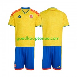 Thuis Tenue van Colombia Kind 2-13 jaar WK 2026 Korte Mouw