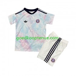 Uit Tenue van Costa Rica Kind 2-13 jaar 2026 Korte Mouw