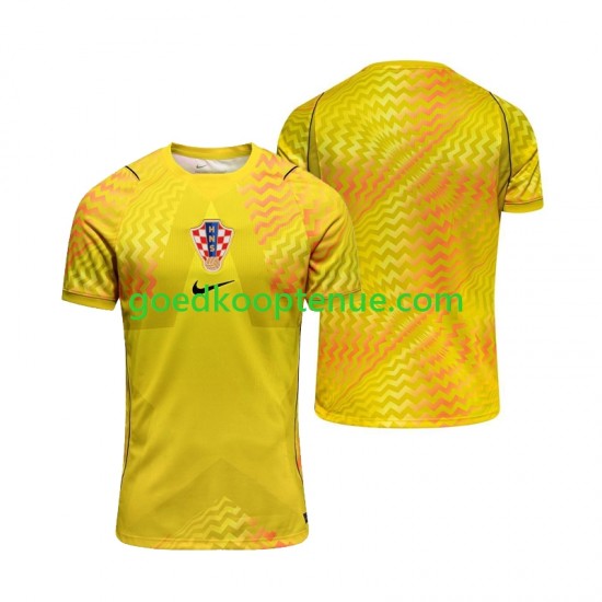 Thuis Tenue van Kroatië Keepersshirt Heren WK 2026 Korte Mouw