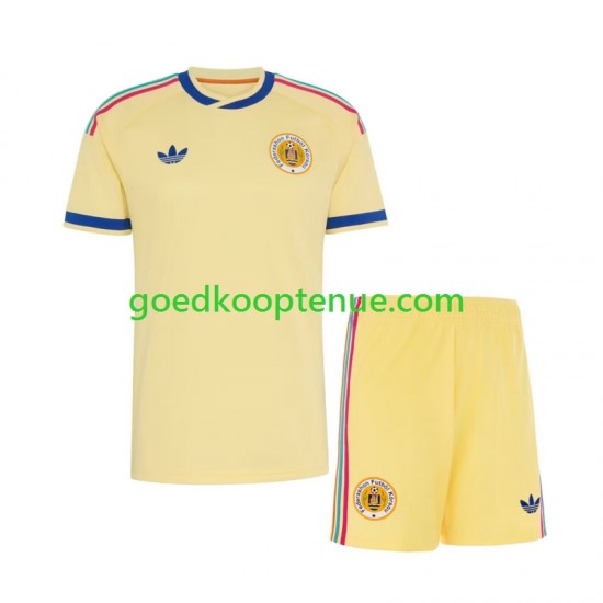Uit Tenue van Curacao Kind 2-13 jaar WK 2026 Korte Mouw
