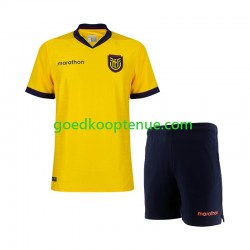Thuis Tenue van Ecuador Kind 2-13 jaar WK 2026 Korte Mouw