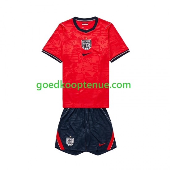 Uit Tenue van Engeland Kind 2-13 jaar WK 2026 Korte Mouw