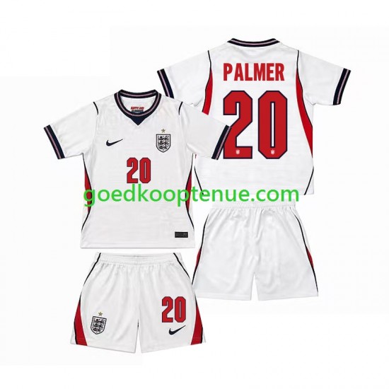 Thuis Tenue van Engeland Cole Palmer 20 Kind 2-13 jaar WK 2026 Korte Mouw