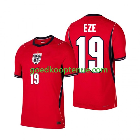 Uit Tenue van Engeland Eberechi Eze 19 Heren WK 2026 Korte Mouw