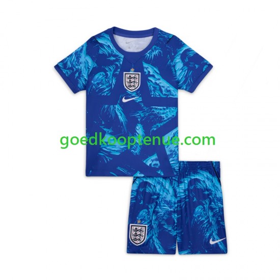 3de Tenue van Engeland Keepersshirt Kind 2-13 jaar WK 2026 Korte Mouw