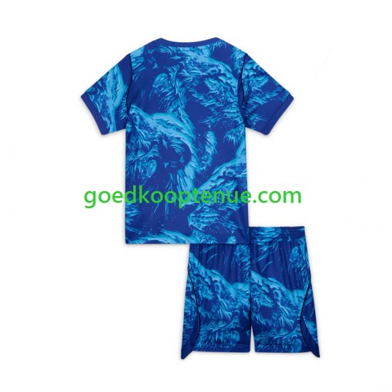 3de Tenue van Engeland Keepersshirt Kind 2-13 jaar WK 2026 Korte Mouw