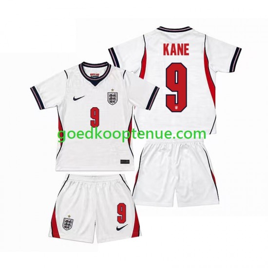 Thuis Tenue van Engeland Harry Kane 9 Kind 2-13 jaar WK 2026 Korte Mouw