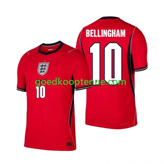 Uit Tenue van Engeland Jude Bellingham 10 Heren WK 2026 Korte Mouw