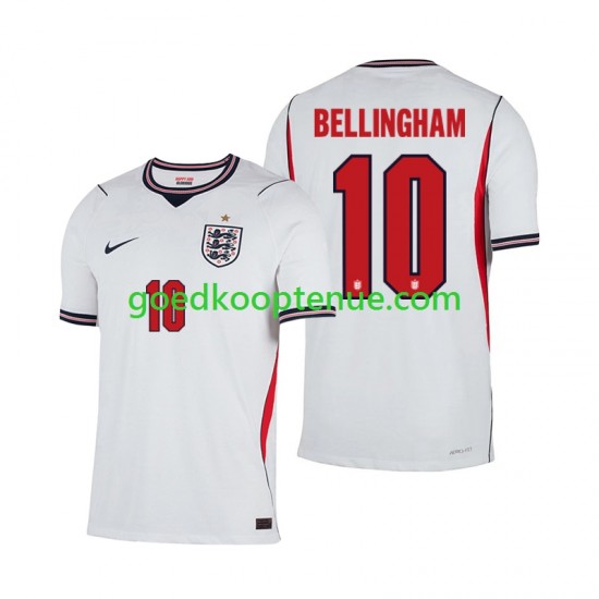 Thuis Tenue van Engeland Jude Bellingham 10 Heren WK 2026 Korte Mouw