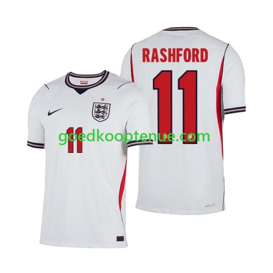 Thuis Tenue van Engeland Marcus Rashford 11 Heren WK 2026 Korte Mouw