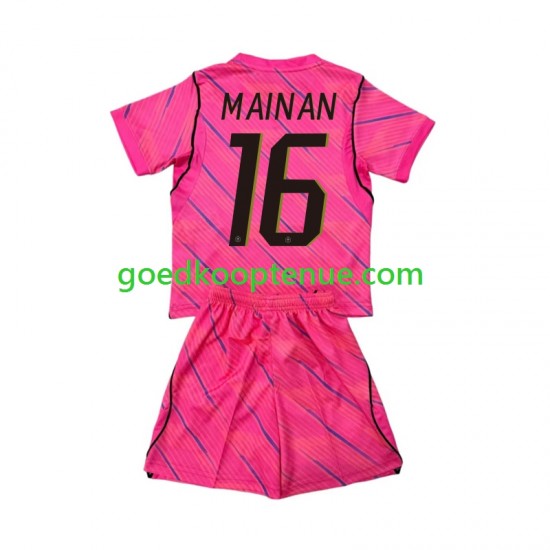 Uit Tenue van Frankrijk Keepersshirt Mike Maignan 16 Kind 2-13 jaar WK 2026 Korte Mouw