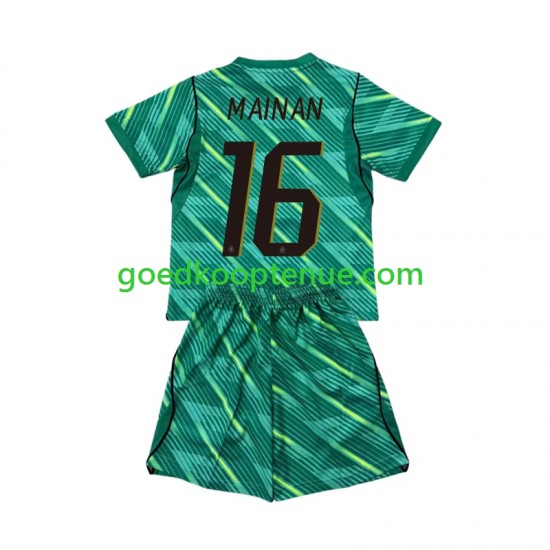 3de Tenue van Frankrijk Keepersshirt Mike Maignan 16 Kind 2-13 jaar WK 2026 Korte Mouw