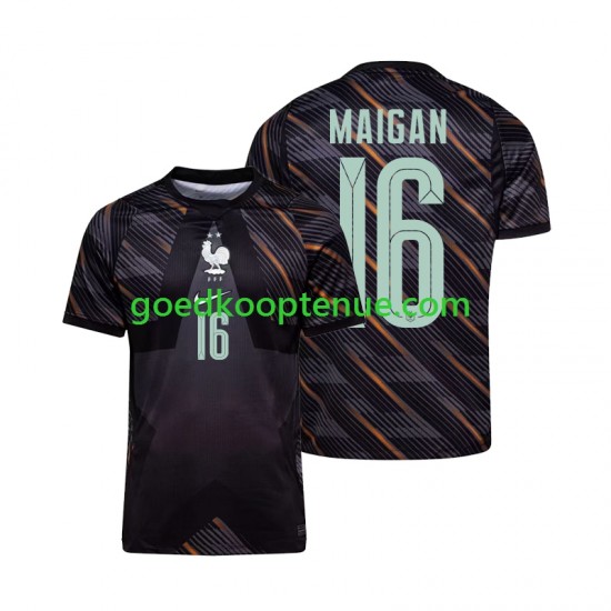 Thuis Tenue van Frankrijk Keepersshirt Mike Maignan 16 Heren WK 2026 Korte Mouw