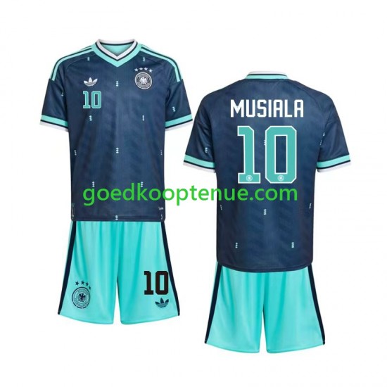 Uit Tenue van Duitsland Jamal Musiala 10 Kind 2-13 jaar WK 2026 Korte Mouw