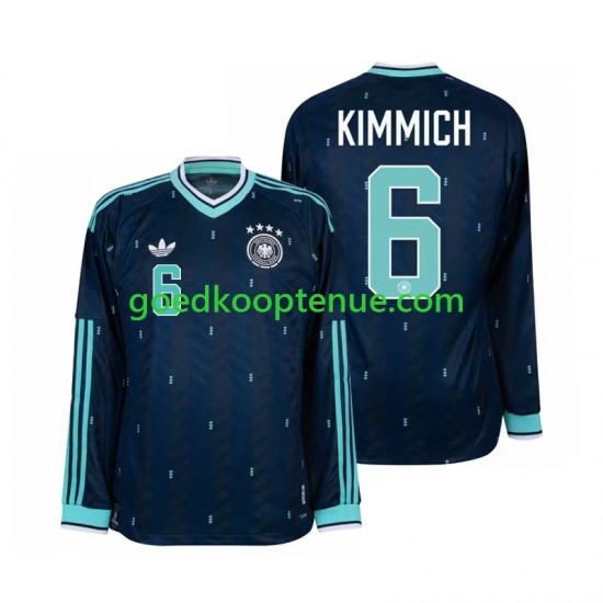 Uit Tenue van Duitsland Joshua Kimmich 6 Heren WK 2026 Lange Mouw