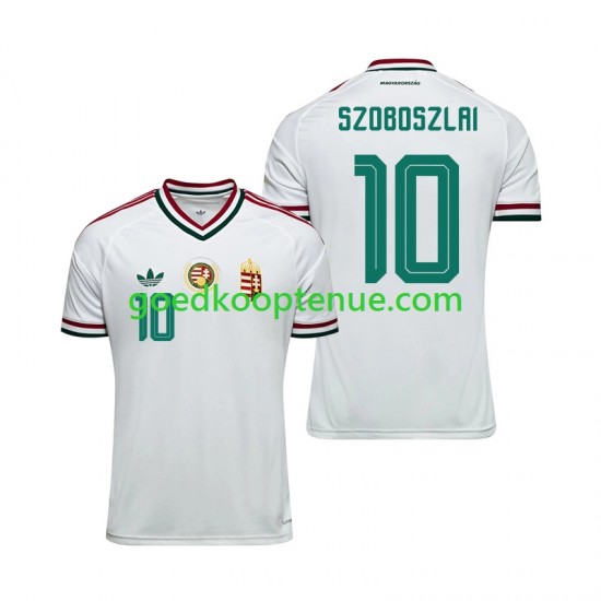 Uit Tenue van Hongarije Dominik Szoboszlai 10 Heren WK 2026 Korte Mouw