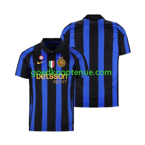 Thuis Tenue van Inter Milan Heren 2026-27 Korte Mouw