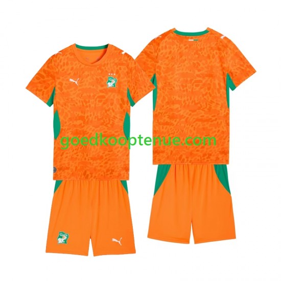 Thuis Ivoorkust Football Kit Mens Kind 2-13 jaar WK 2026 Korte Mouw