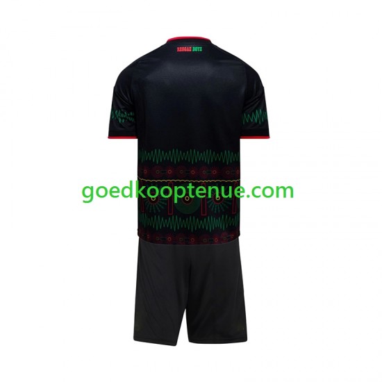 Uit Tenue van Jamaica Kind 2-13 jaar WK 2026 Korte Mouw